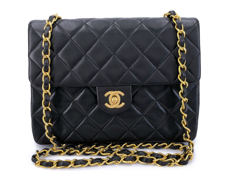 vintage chanel classic flap small