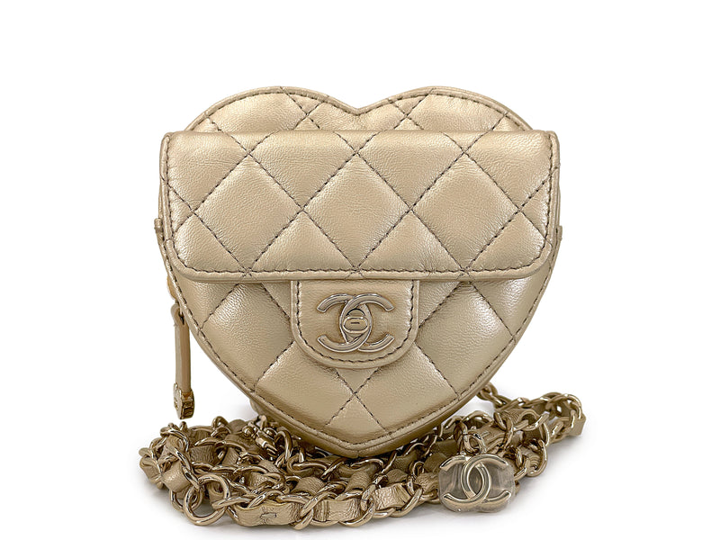 Pristine Chanel CC In Love Gold Heart Belt Bag GHW – Boutique Patina