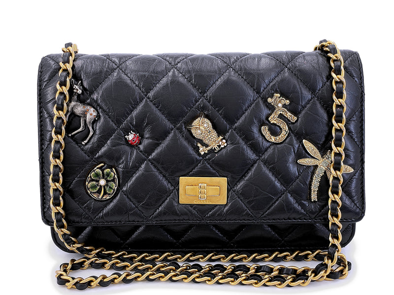 Chanel Metallic So Black 2.55 Reissue Classic Medium Double Flap Bag –  Boutique Patina