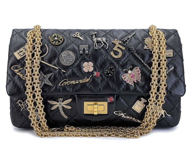 Rare Chanel Vintage Black XXL Classic Flap Clutch Bag 24k GHW Lambskin – Boutique  Patina